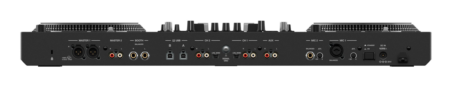Pioneer DDJ-REV7 Scratch Style 2 Channel Professional DJ Controller in Black