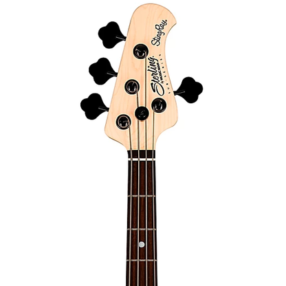 Sterling By Music Man StingRay 4 HH Bass Guitar in Stealth Black