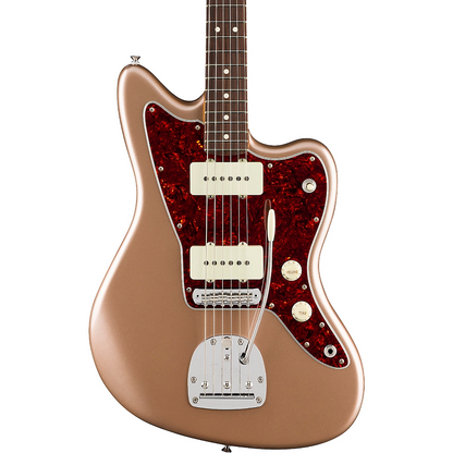 Fender American Professional Classic Jazzmaster Electric Guitar, Rosewood Fingerboard in Faded Firemist Gold