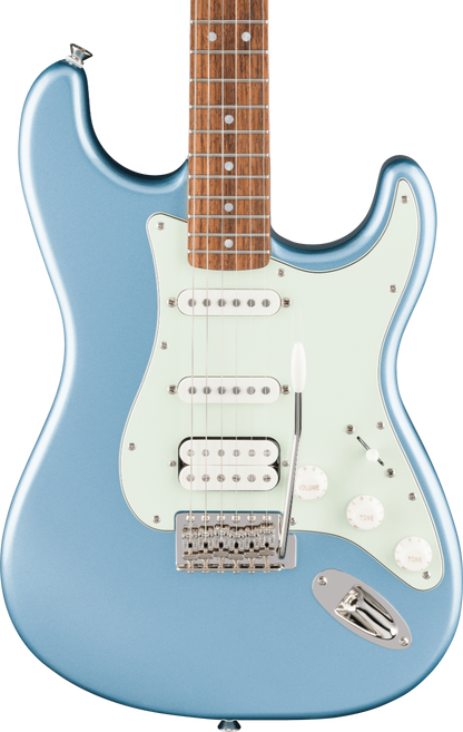 Squier FSR Classic Vibe 60s Stratocaster HSS, Laurel Fingerboard, Mint Pickguard in Ice Blue Metallic