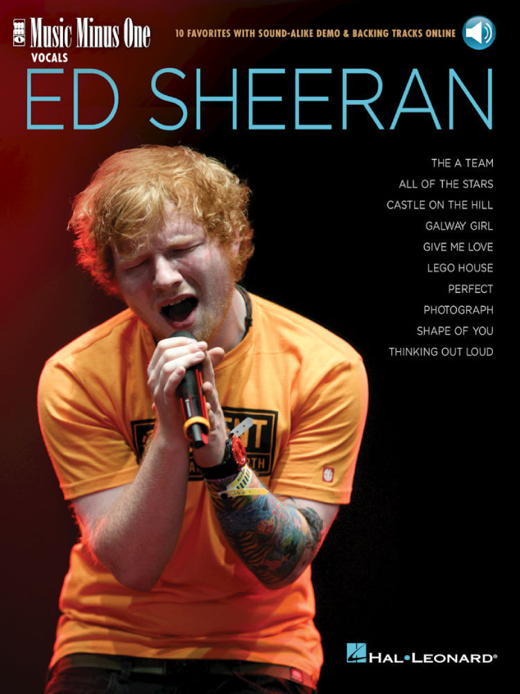 Ed Sheeran Music Minus One Vocals BK/OLA
