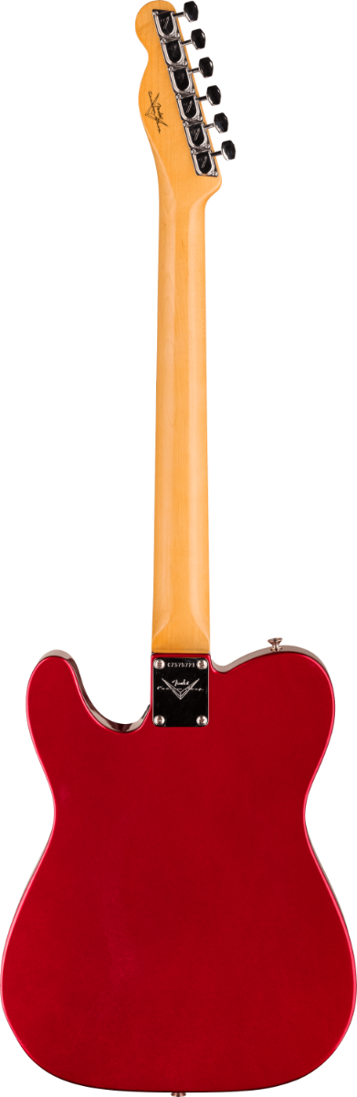 Fender Custom Shop 1967 Telecaster Bigsby DLX Closet Classic Electric Guitar in Candy Apple Red