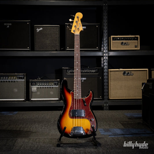 Fender Custom Shop 1966 Precision Bass Journeyman Relic in 3-Color Sunburst