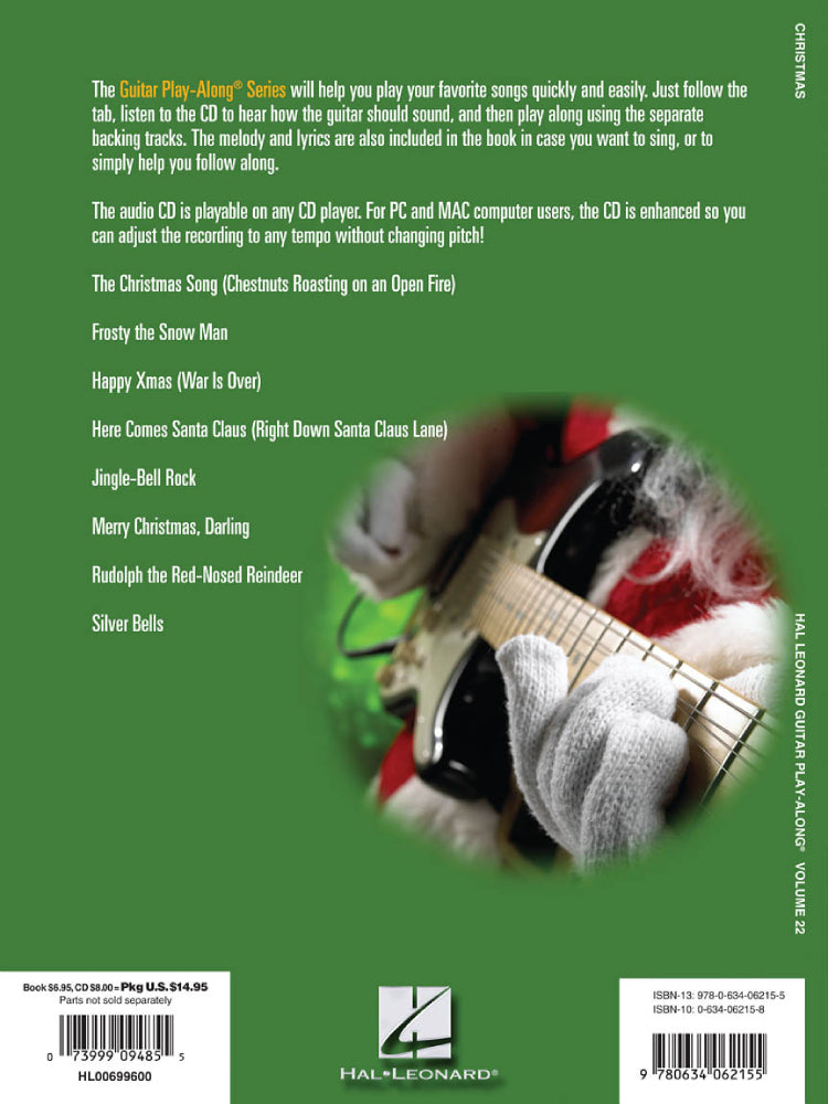 Christmas Guitar Play Along Volume 22 Bk/Cd