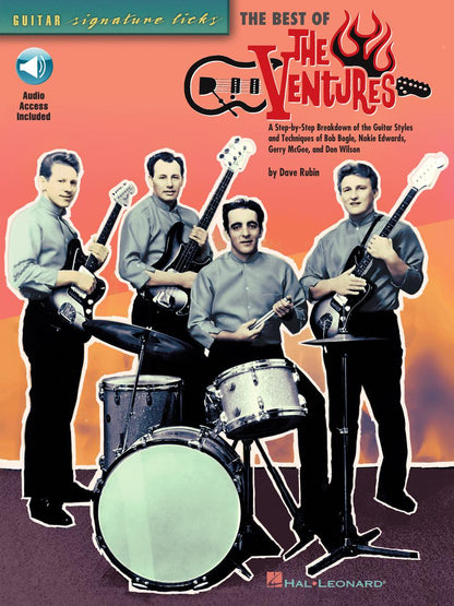 The Best of The Ventures Guitar Signature Licks Bk/Ola