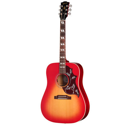 Gibson Hummingbird Special Acoustic Electric Guitar in Satin Vintage Cherry Burst