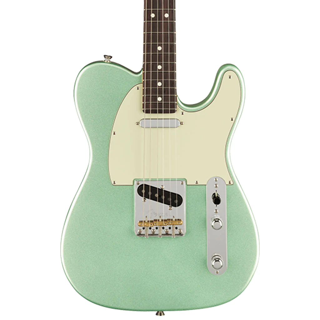 Fender American Professional II Telecaster®, Rosewood Fingerboard in Mystic Surf Green
