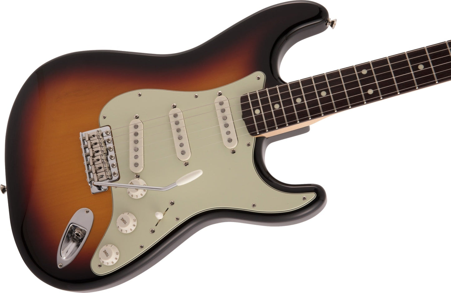 Fender Made in Japan Traditional 60s Stratocaster, Rosewood Fingerboard in 3 Color Sunburst