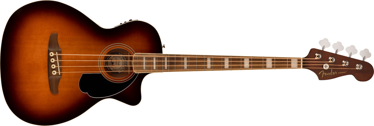 Fender Kingman Bass, Walnut Fingerboard in Shaded Edge Burst