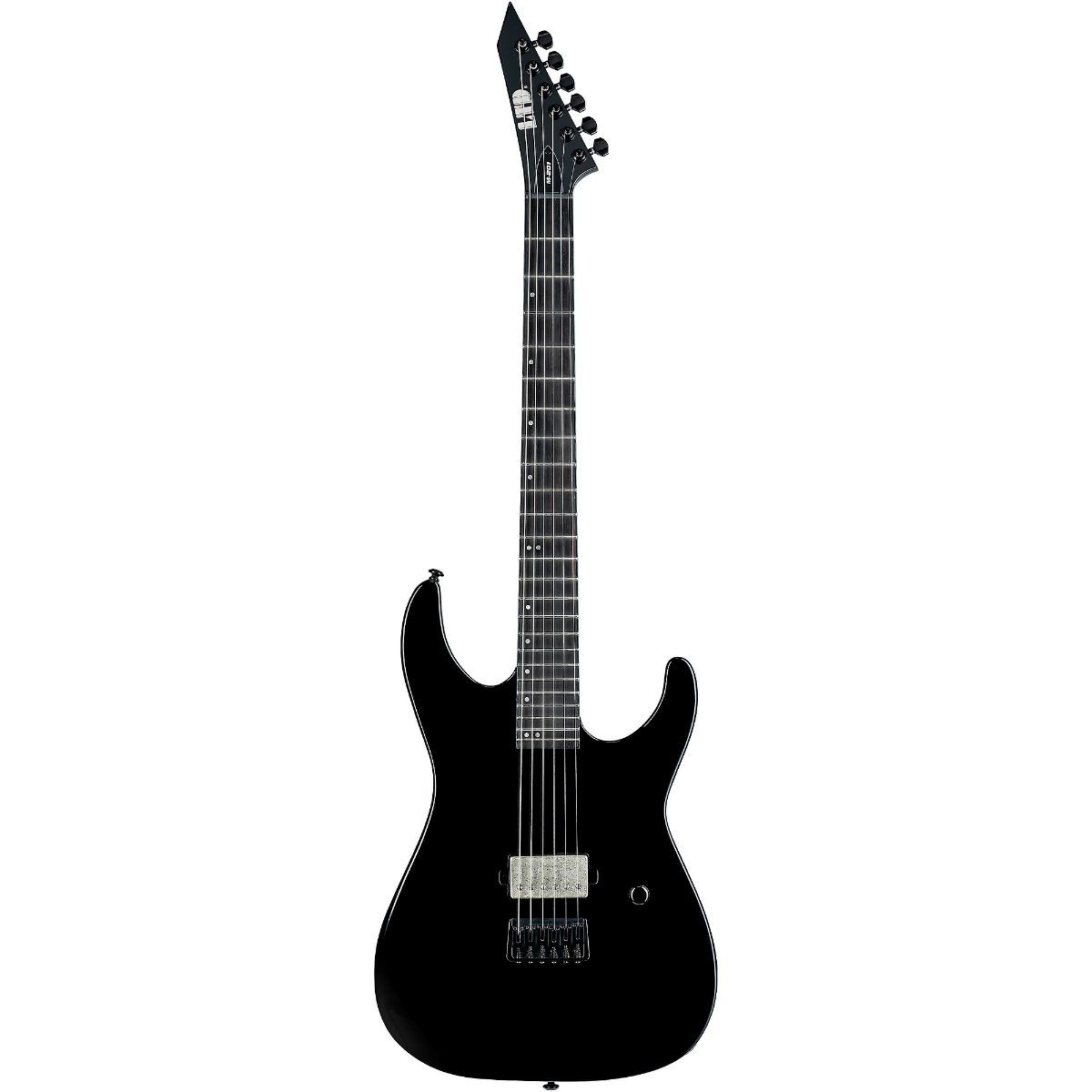 ESP LTD M-201 Baritone Electric Guitar in Gloss Black