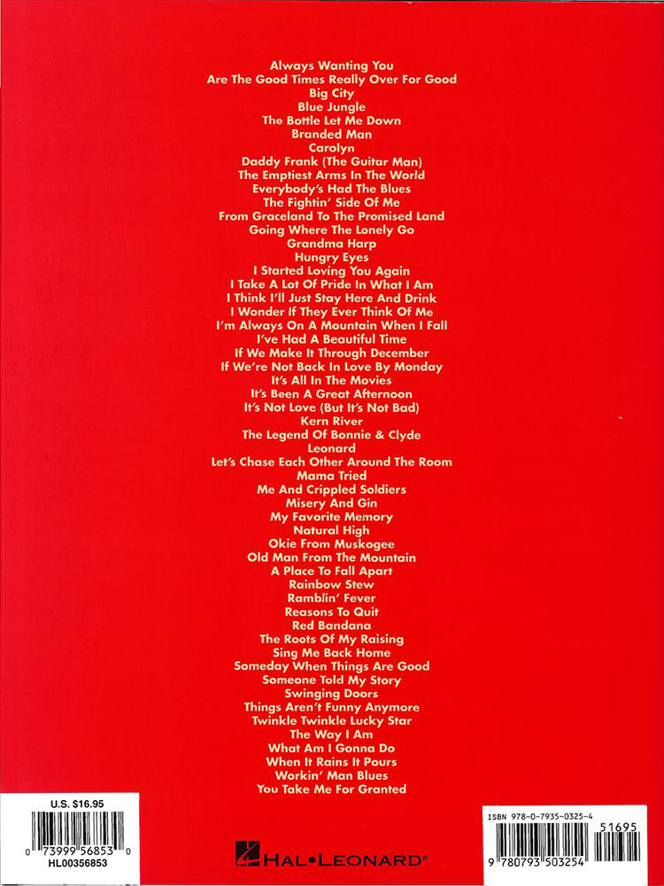 The New Merle Haggard Anthology PVG