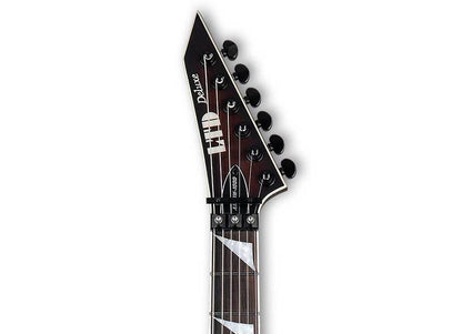 ESP LTD Arrow 1000QM Electric Guitar In Dark Brown Sunburst Satin