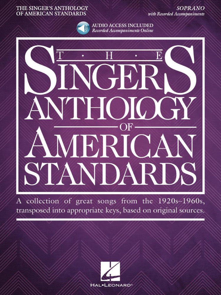 The Singer's Anthology of American Standards Soprano Edition BK/OLA