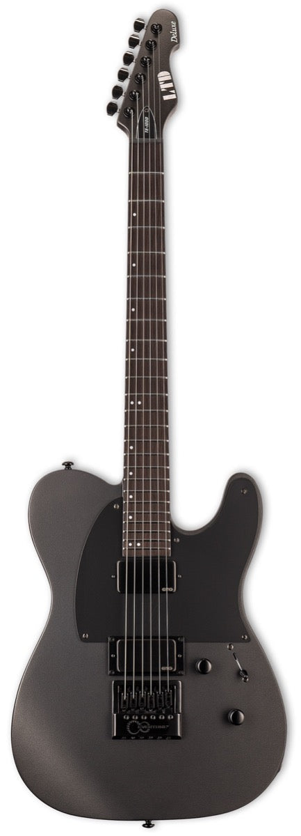 ESP LTD TE-1000 EverTune in Charcoal Metallic Satin