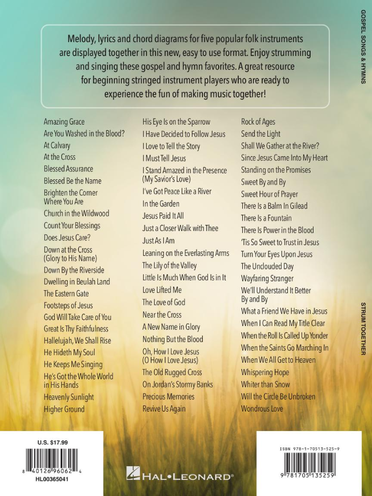 Gospel Songs & Hymns Strum Together