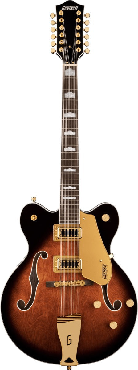 Gretsch G5422G 12 Electromatic Classic Hollow Body Double Cut 12 String in Single Barrel Burst