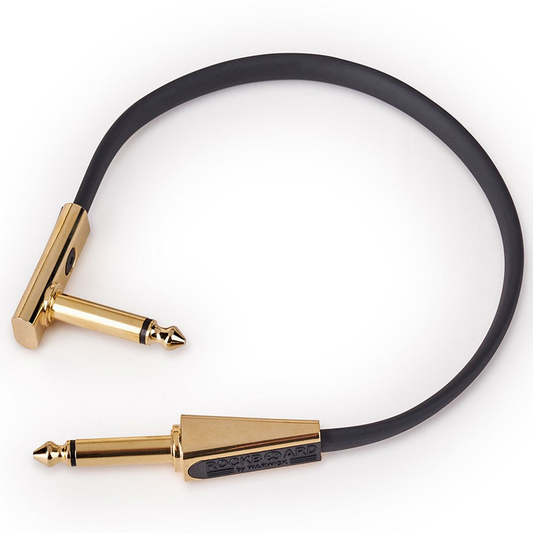 Warwick RockBoard 20cm Gold Flat Looper Switcher Connector Cable