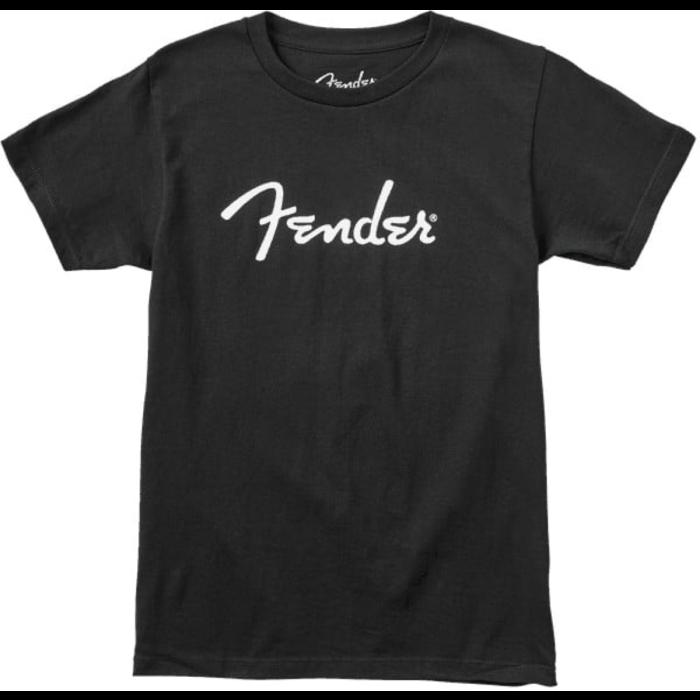 Fender Spaghetti Logo TShirt Extra Large in Black