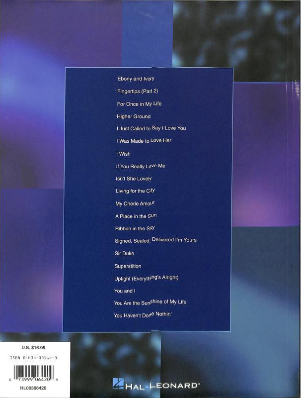 The Best Of Stevie Wonder PVG