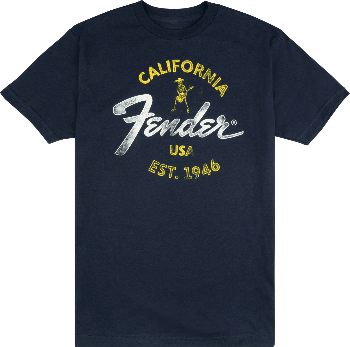 Fender Baja Blue Large Size T-Shirt in Blue