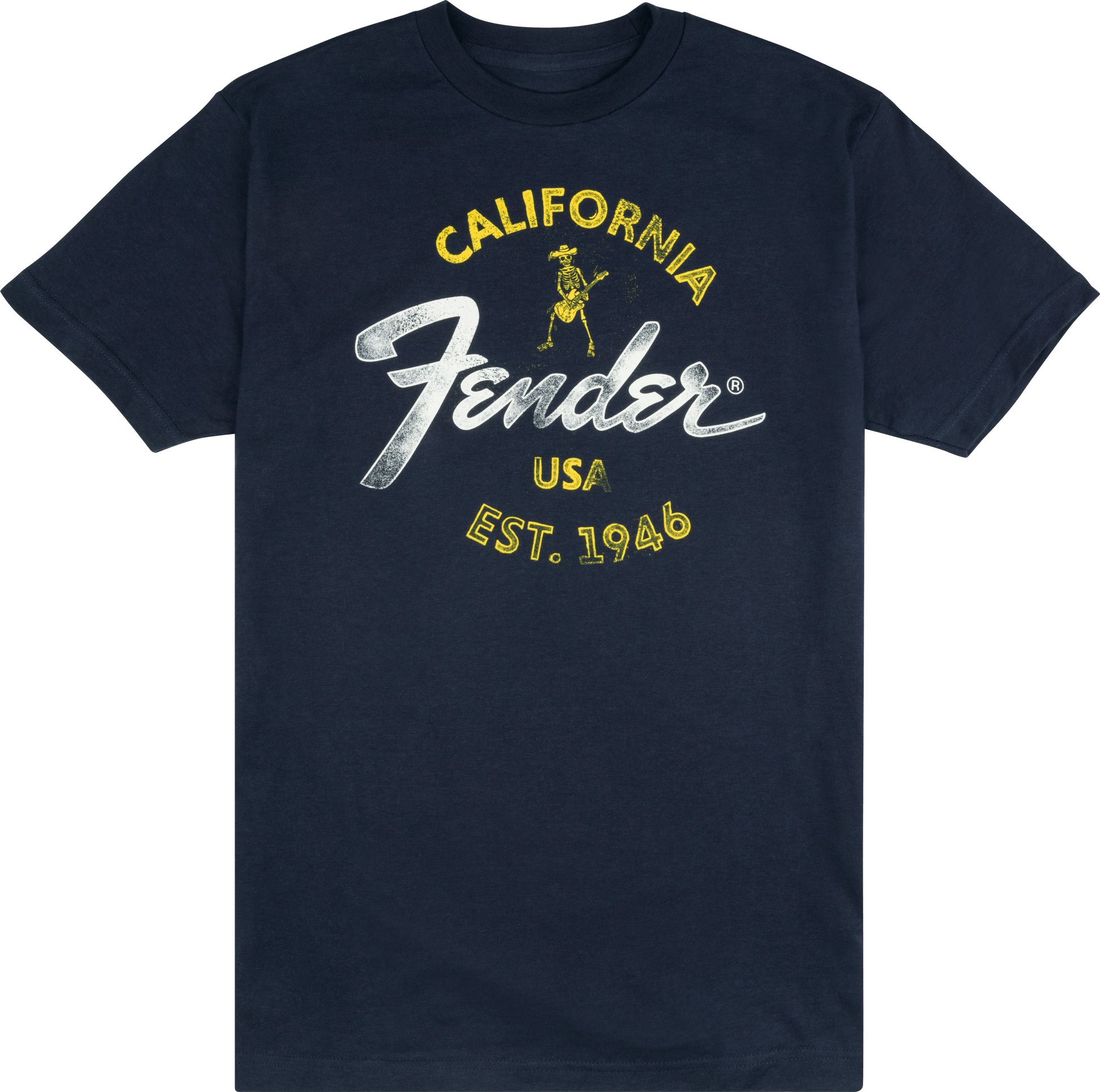 Fender Baja Blue Large Size T-Shirt in Blue