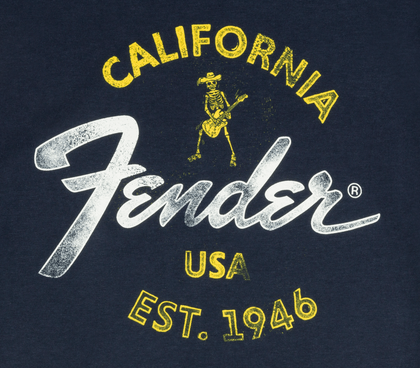 Fender Baja Blue Large Size T-Shirt in Blue