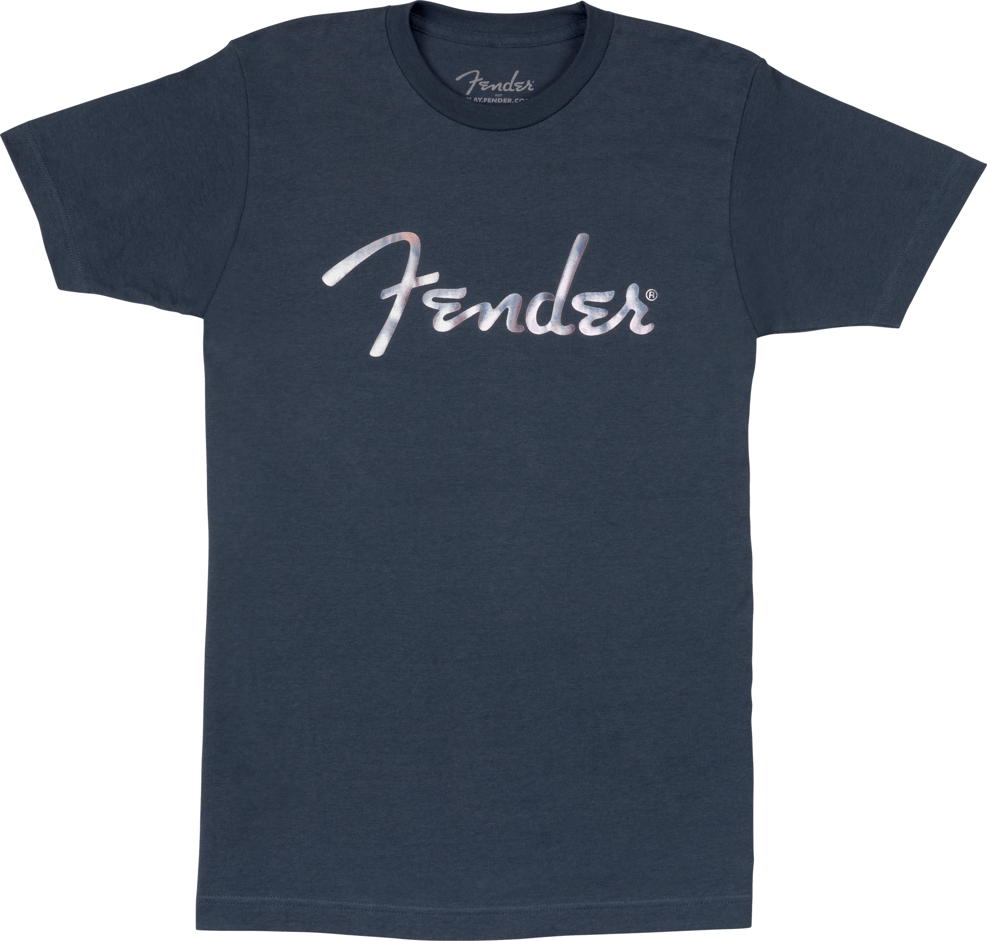 Fender XL Size Galaxy Logo Tee in Indigo Smoke
