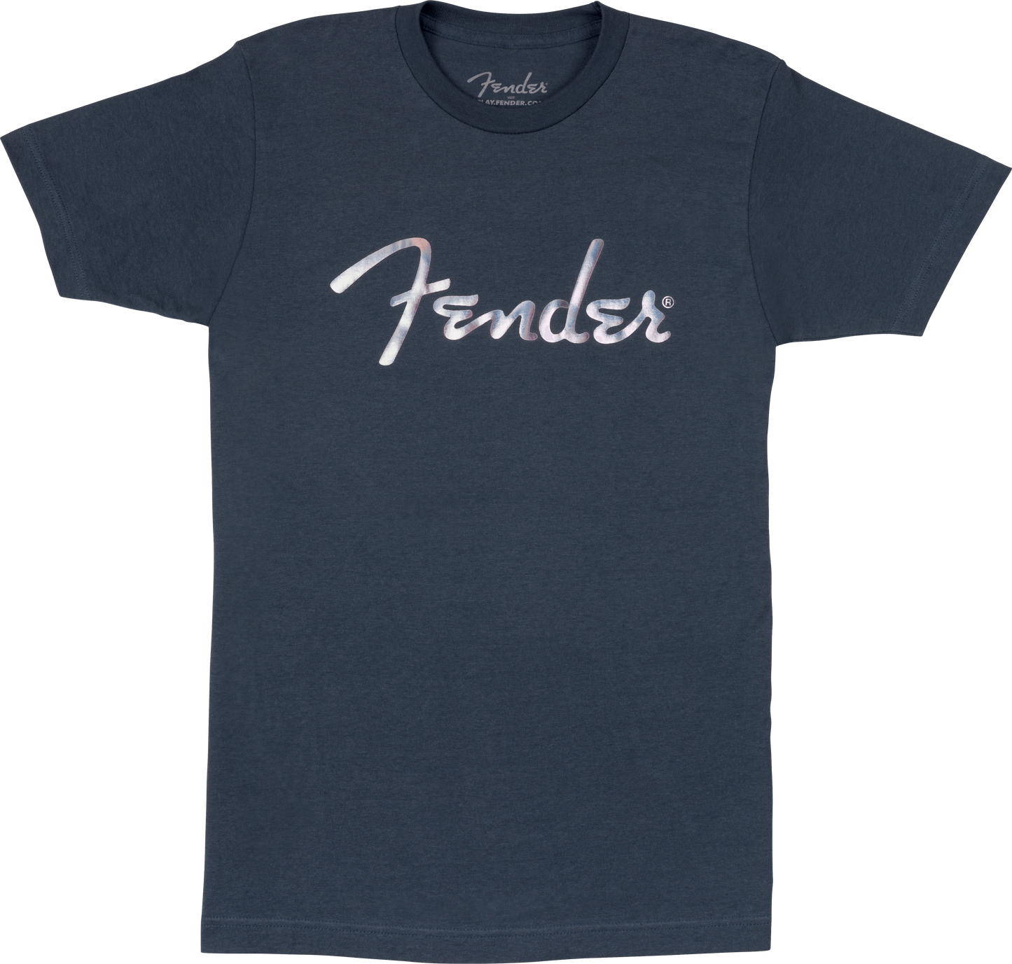 Fender M Size Galaxy Logo Tee in Indigo Smoke