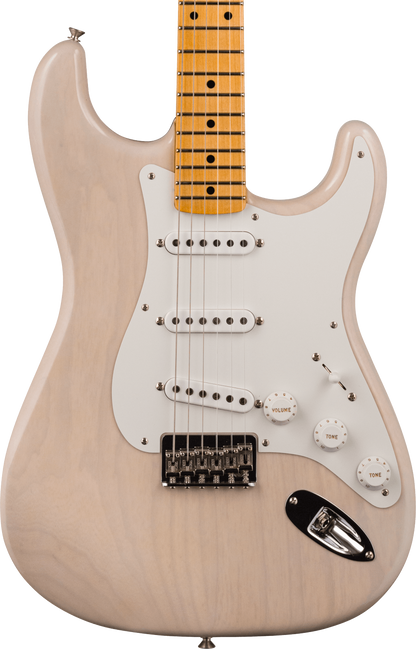 Fender Custom Shop Vintage Custom '55 Hardtail Strat Time Capsule Package in Aged White Blonde