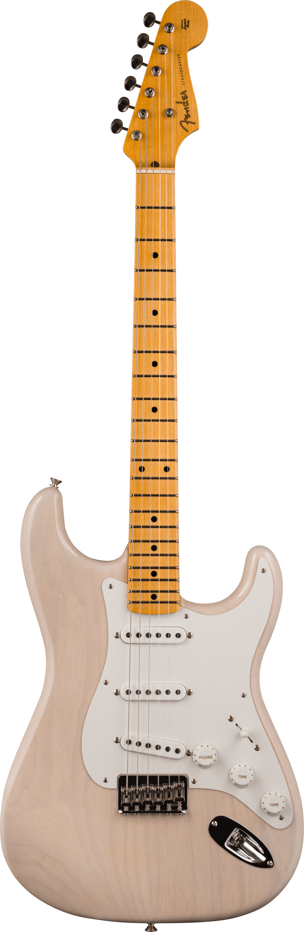 Fender Custom Shop Vintage Custom '55 Hardtail Strat Time Capsule Package in Aged White Blonde