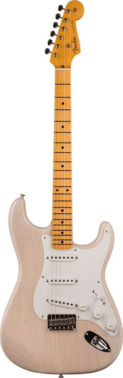 Fender Custom Shop Vintage Custom '55 Hardtail Strat Time Capsule Package in Aged White Blonde