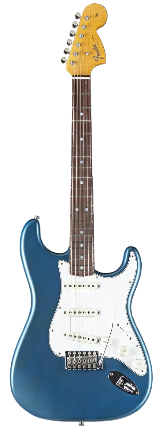 Fender Custom Shop 1966 Stratocaster Deluxe Closet Classic in Aged Lake Placid Blue