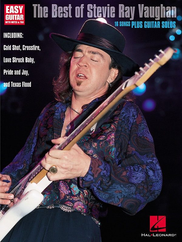 The Best of Stevie Ray Vaughan Easy Guitar Notes & Tab