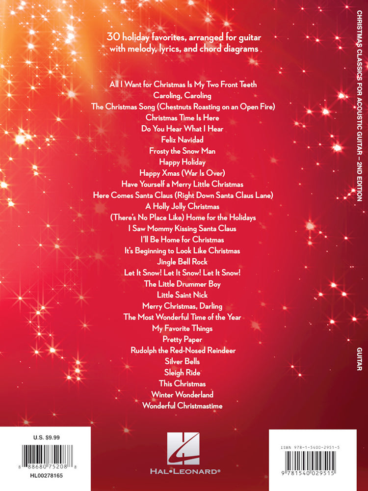 Christmas Classics For Acoustic Guitar 2nd Edition