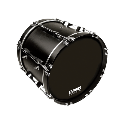 Evans MX1 Black Marching 30" Bass Drum Head
