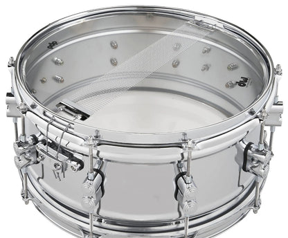 PDP Concept Series 6.5" x 14" Chrome Over Steel Metal Snare Drum