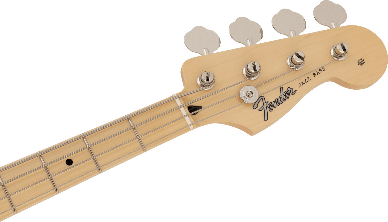 Fender Made in Japan Hybrid II Jazz Bass, Maple Fingerboard in Black