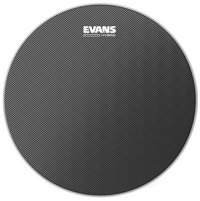 Evans Hybrid Grey Marching Snare 13" Drum Head