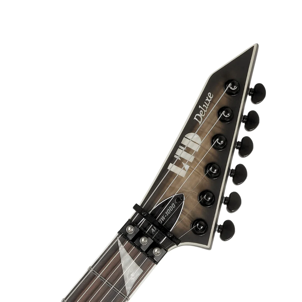 ESP LTD Arrow 1000 Electric Guitar in Charcoal Burst Satin