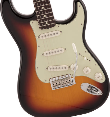 Fender Made in Japan Traditional 60s Stratocaster, Rosewood Fingerboard in 3 Color Sunburst