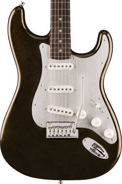 Fender American Ultra II Stratocaster, Ebony Fingerboard in Texas Tea