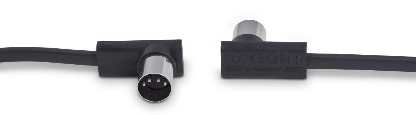 Warwick RockBoard Flat Patch Midi Cable 500cm in Black