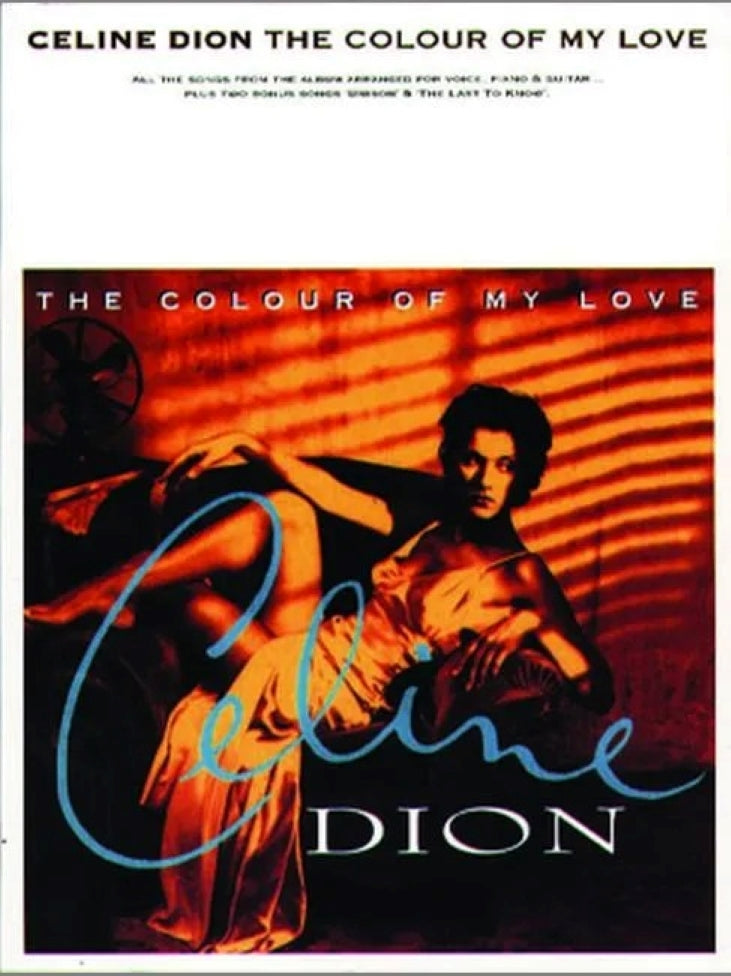 Celine Dion Colour Of My Love PVG