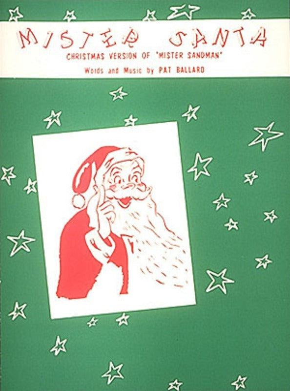 Mister Santa PVG Single Sheet