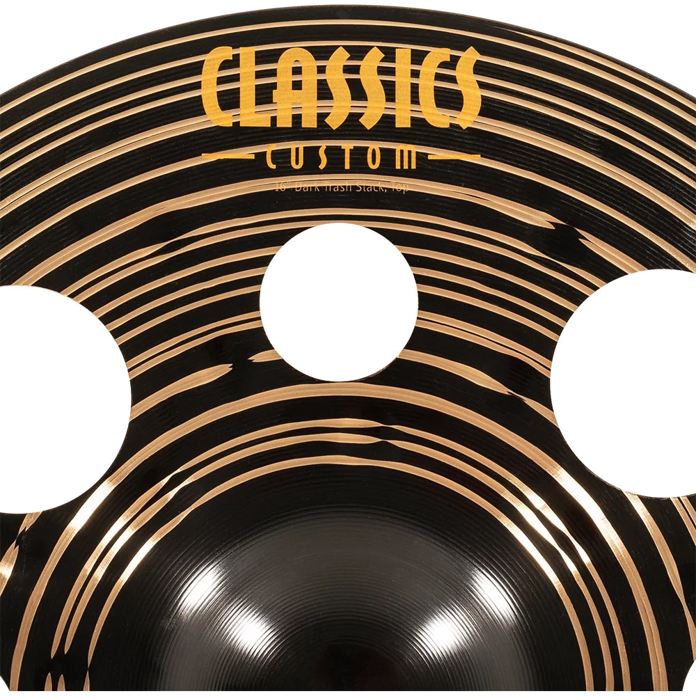 Meinl Cymbals Classics Custom 16" Dark Trash Stack