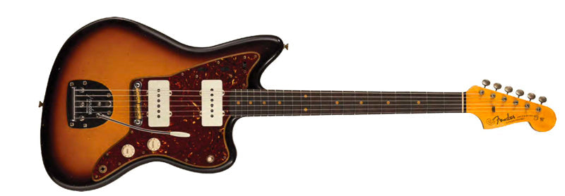 Fender Custom Shop 1962 Jazzmaster Journeyman Relic, Rosewood Fingerboard in Aged 3-Color Sunburst