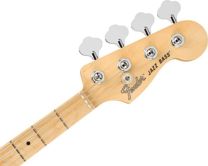 Fender American Performer Jazz Bass, Maple Fingerboard in Satin Surf Green