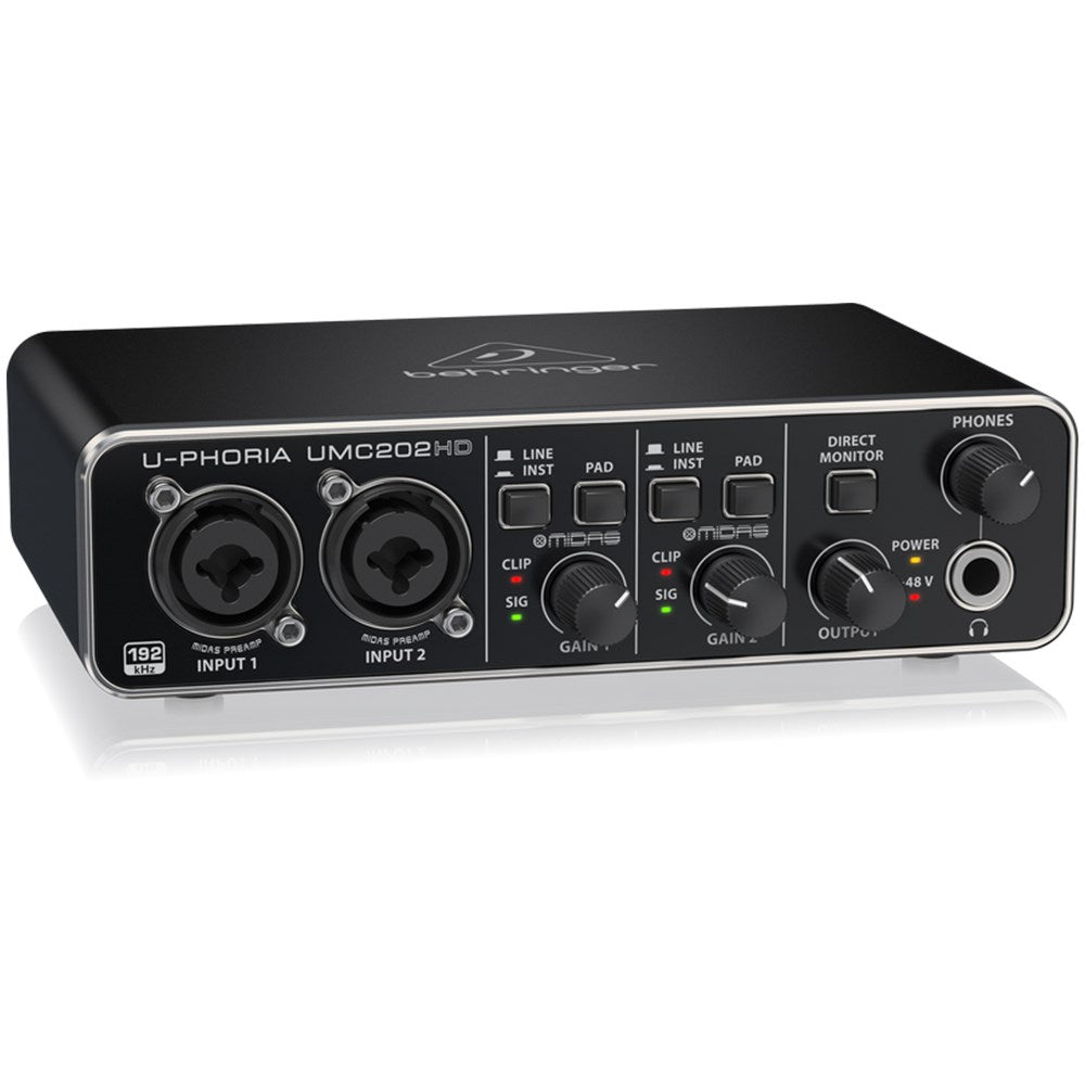 Behringer UPhoria Studio Pro Recording Bundle