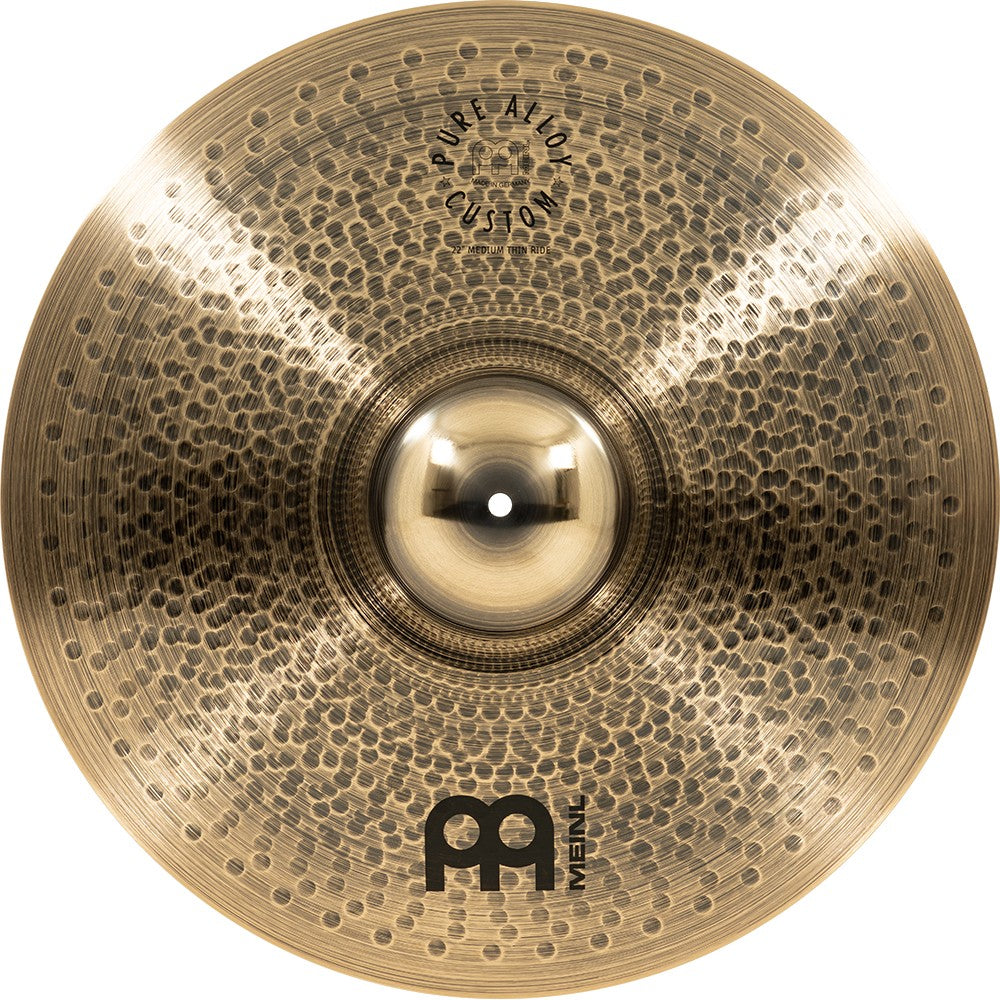 MEINL Cymbal Pure Alloy Custom 22" Medium Thin Ride