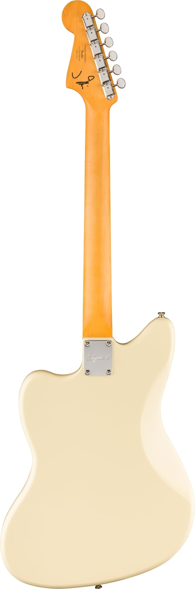 Squier J Mascis Jazzmaster, Laurel Fingerboard in Vintage White
